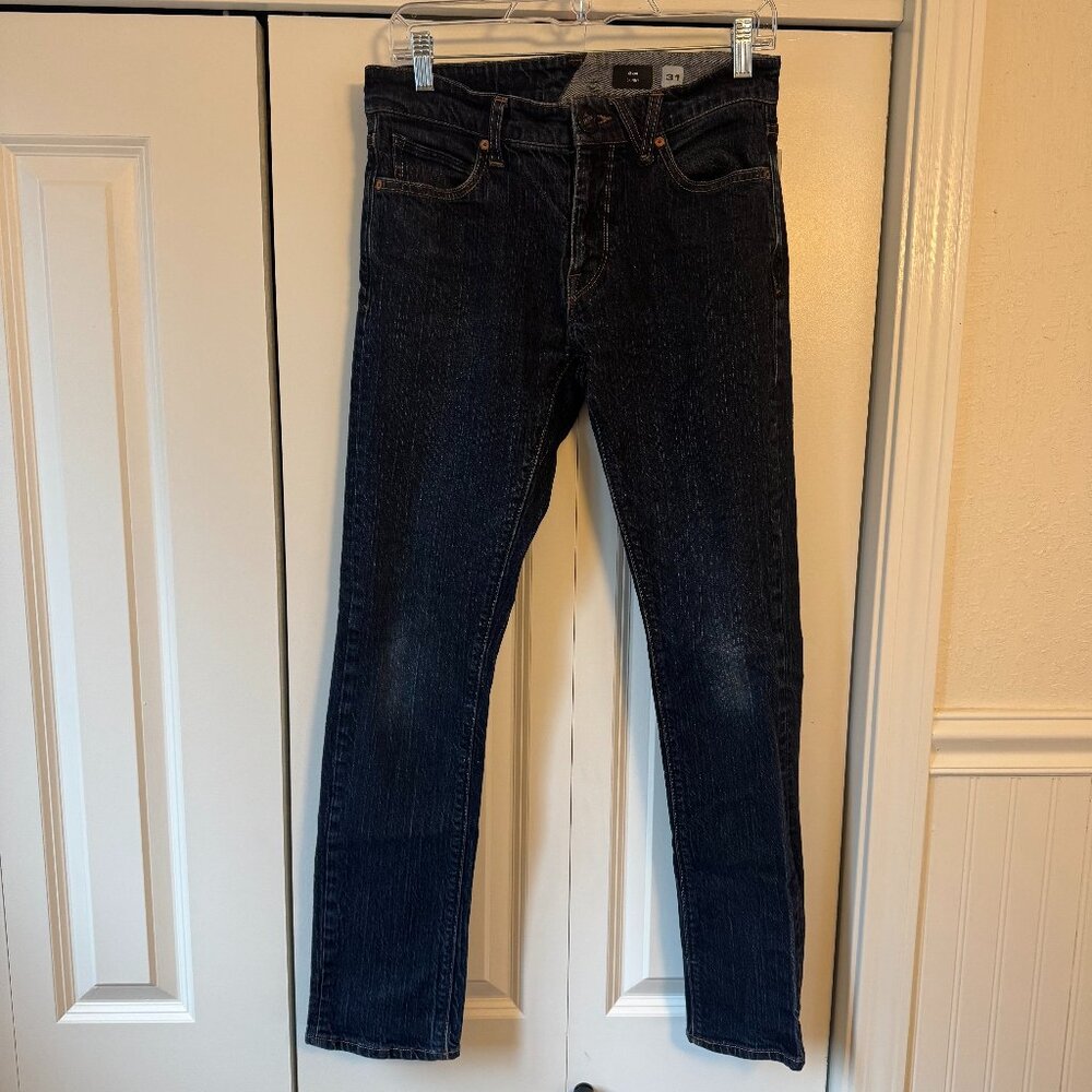Volcom 2x4 Skinny/Slim Jeans dark blue size 31x32